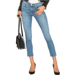 rag & bone Light Blue Ankle Jeans